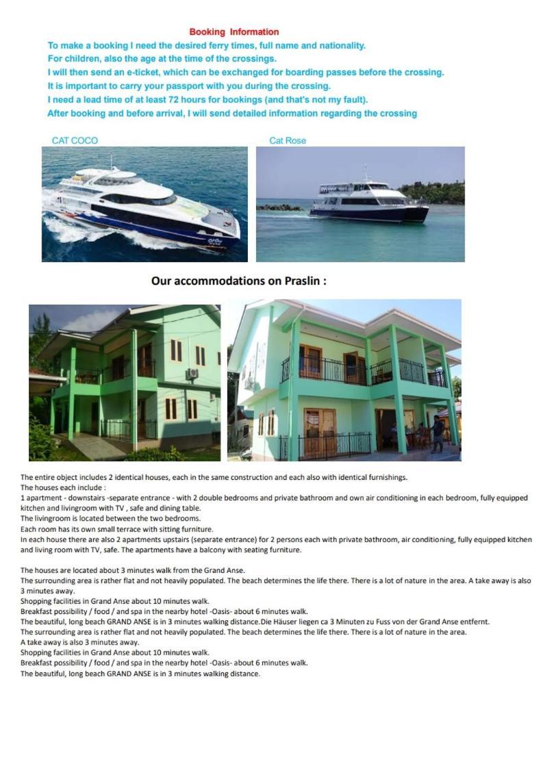 Josies Cottage Beau Vallon  Exterior photo